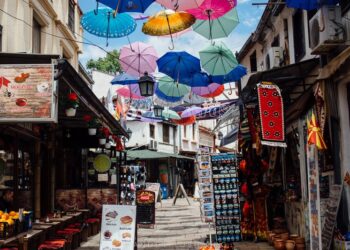 ourney through Skopje's Old Town, from the Stone Bridge to the Old Bazaar. Experience the city's rich history and vibrant culture