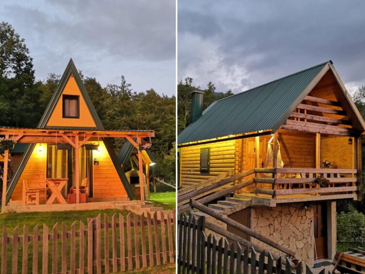 Relax and rejuvenate at Koliba Pčelica: cozy chalets with hot tubs, nestled in Montenegro's stunning Bjelasica Mountains