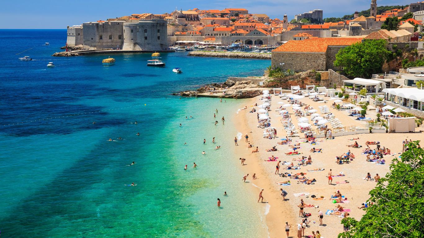 Dubrovnik's beach 