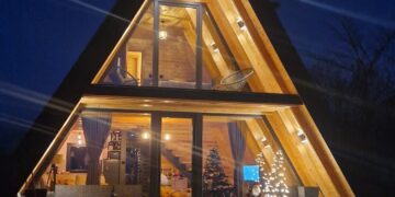 Escape to the serenity of Sunflower House, a tranquil mountain retreat in Serbia