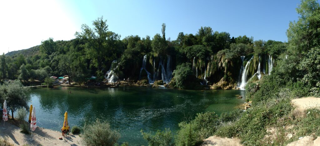 Kravica Waterfalls in Herzegovina, Bosnia and Herzegovina