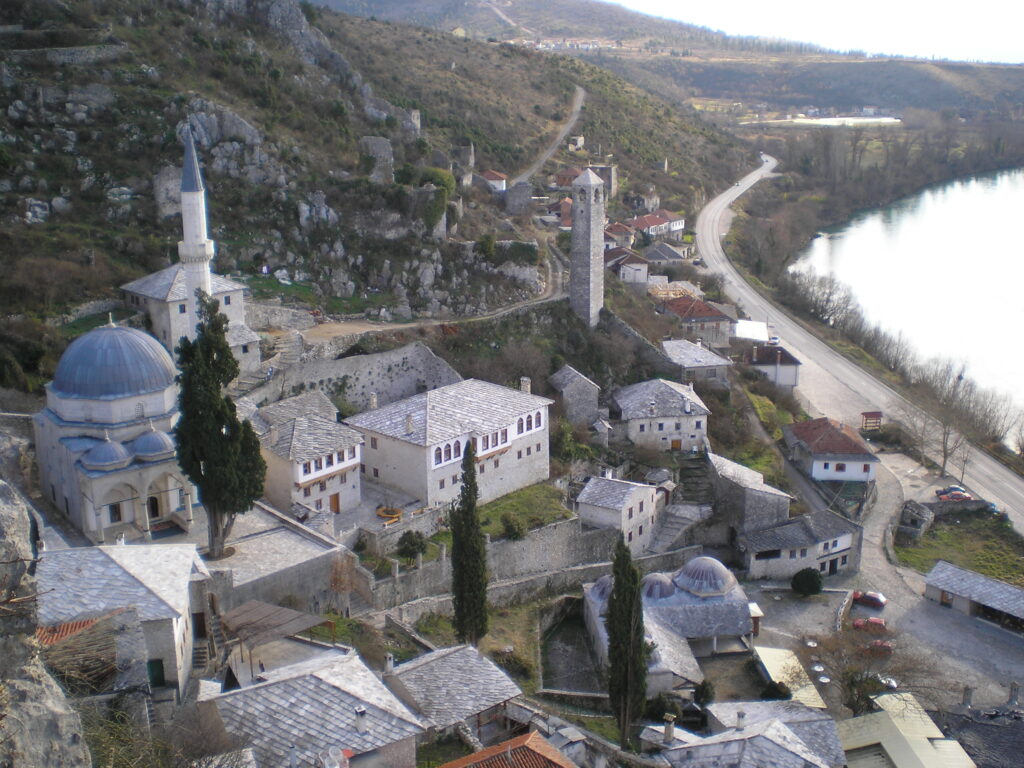 Historic stone town of Počitelj in Herzegovina, Bosnia and Herzegovina