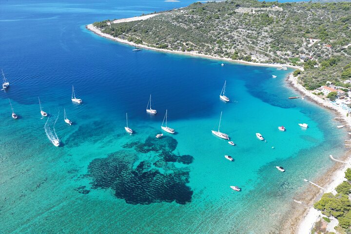Trogir, Croatia — From Trogir & Split: Half Day Speedboat Tour with Blue Lagoon