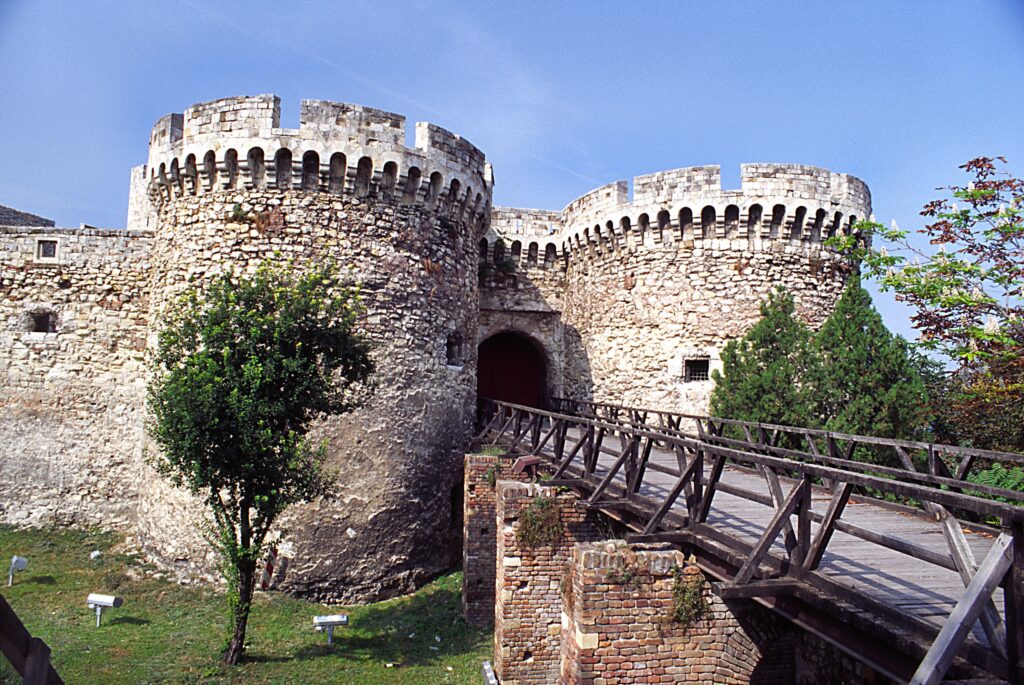 Belgrade, Serbia — Zindan Gate in Belgrade, Serbia