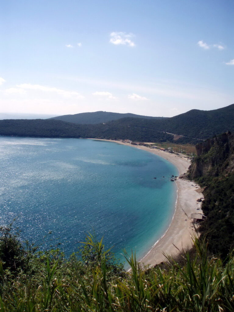 Budva, Montenegro — Jaz Beach in Budva, Montenegro