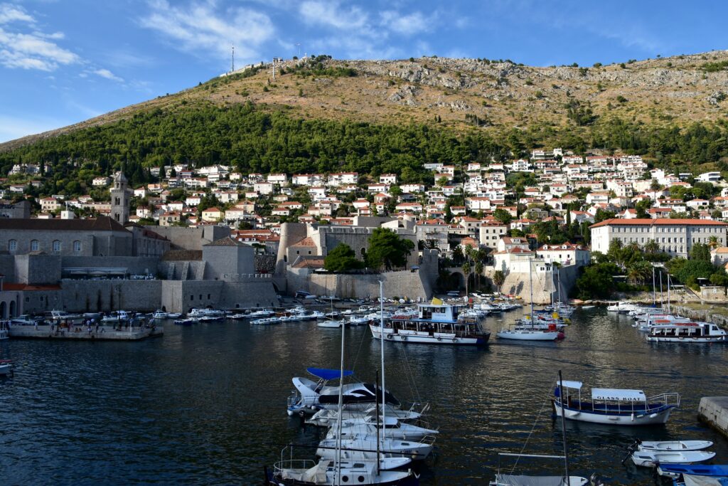 Dubrovnik, Croatia — Mount Srđ in Dubrovnik, Croatia