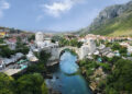 Mostar, Bosnia and Herzegovina — Stari Most in Mostar, Bosnia and Herzegovina