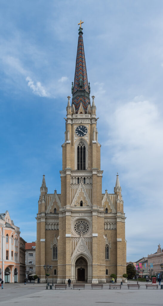 Novi Sad, Serbia — The Name of Mary Church in Novi Sad, Serbia