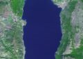 Ohrid, North Macedonia — Lake Ohrid in Ohrid, North Macedonia