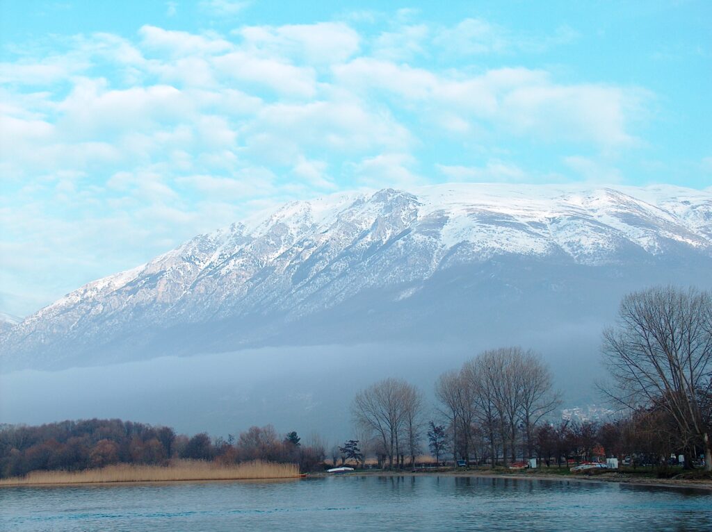 Ohrid, North Macedonia — Galičica National Park in Ohrid, North Macedonia