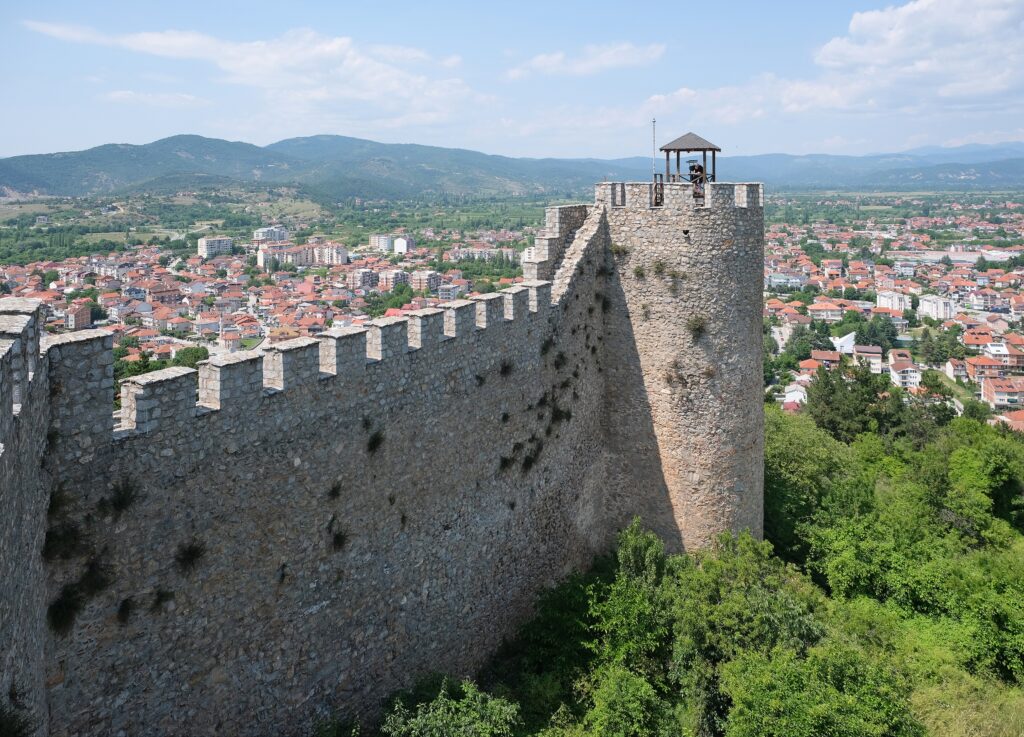 Ohrid, North Macedonia — Samuel's Fortress in Ohrid, North Macedonia