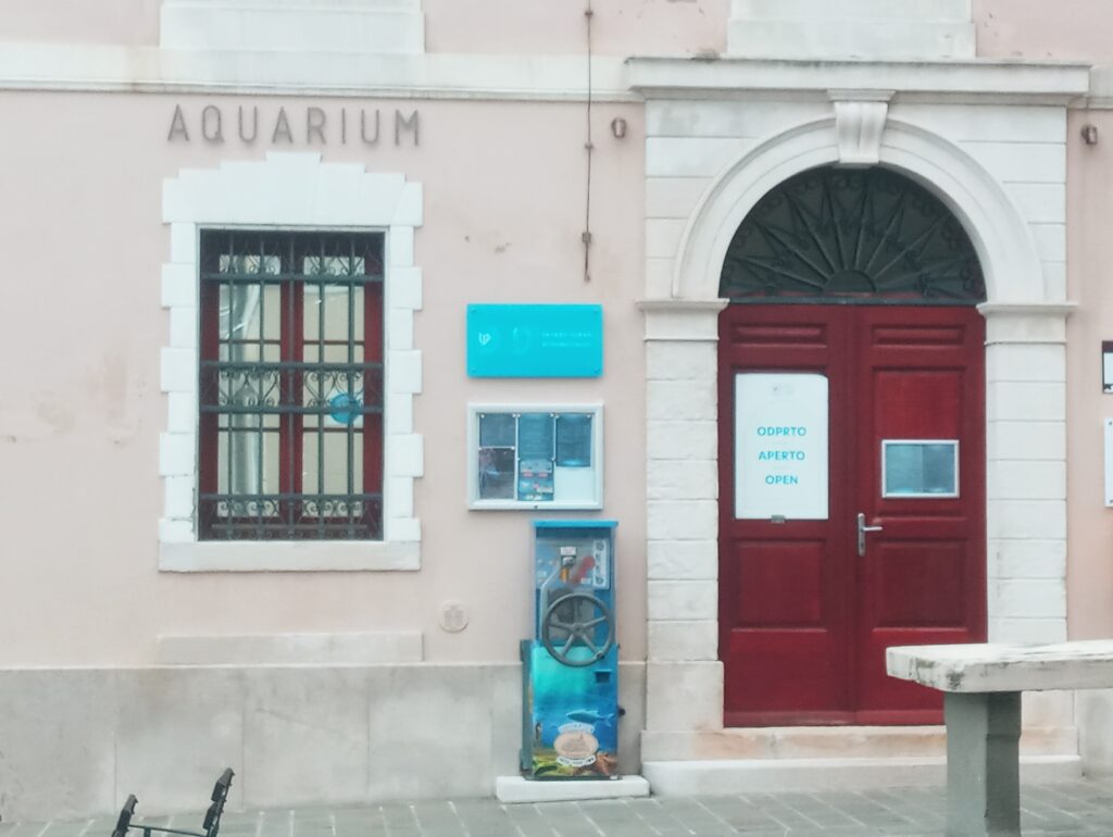 Piran, Slovenia — Piran Aquarium in Piran, Slovenia