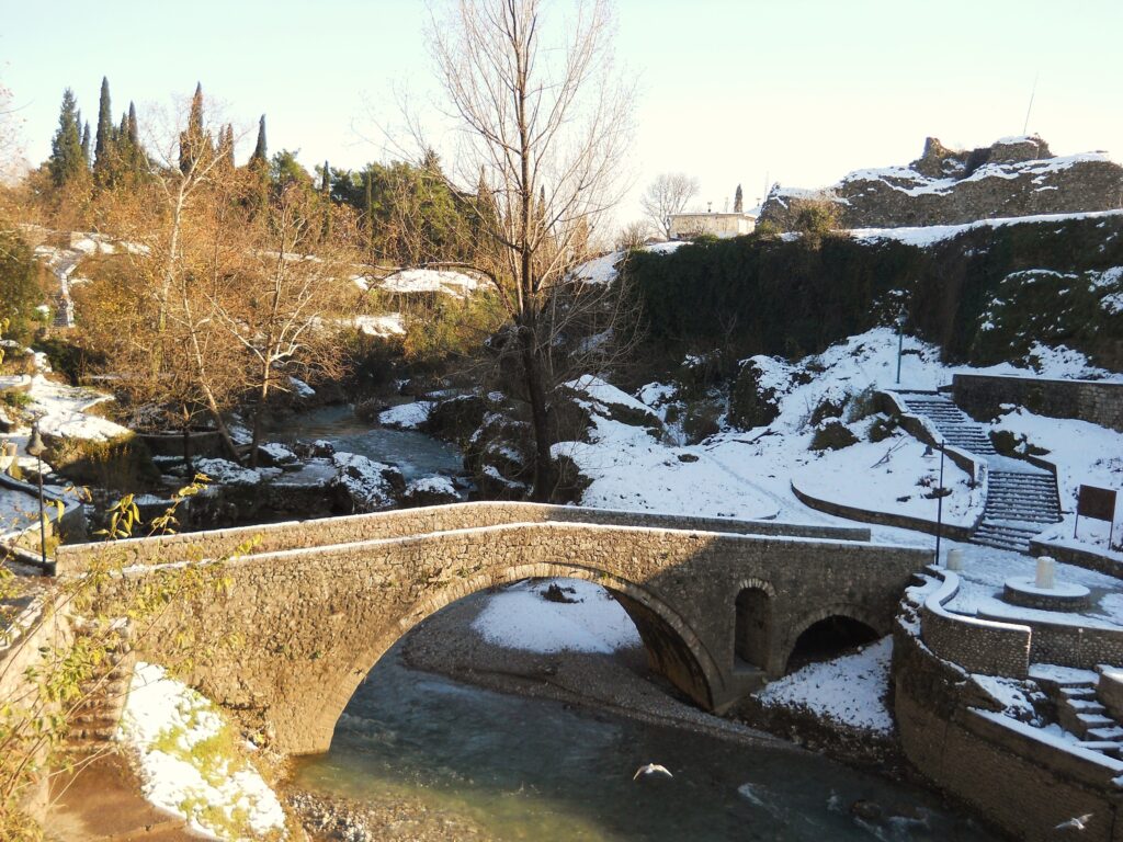 Podgorica, Montenegro — Adži-paša's bridge in Podgorica, Montenegro