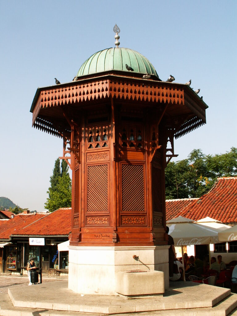 Sarajevo, Bosnia and Herzegovina — Sebilj in Sarajevo, Bosnia and Herzegovina