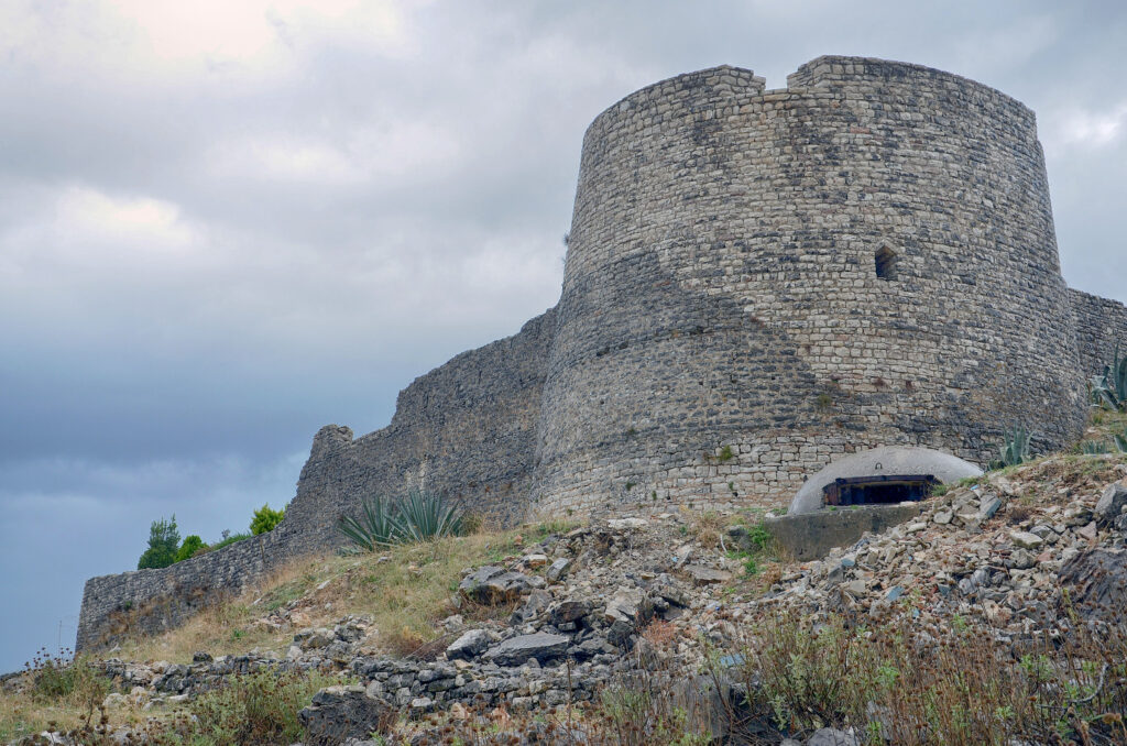 Saranda, Albania — Lëkurësi Castle in Saranda, Albania