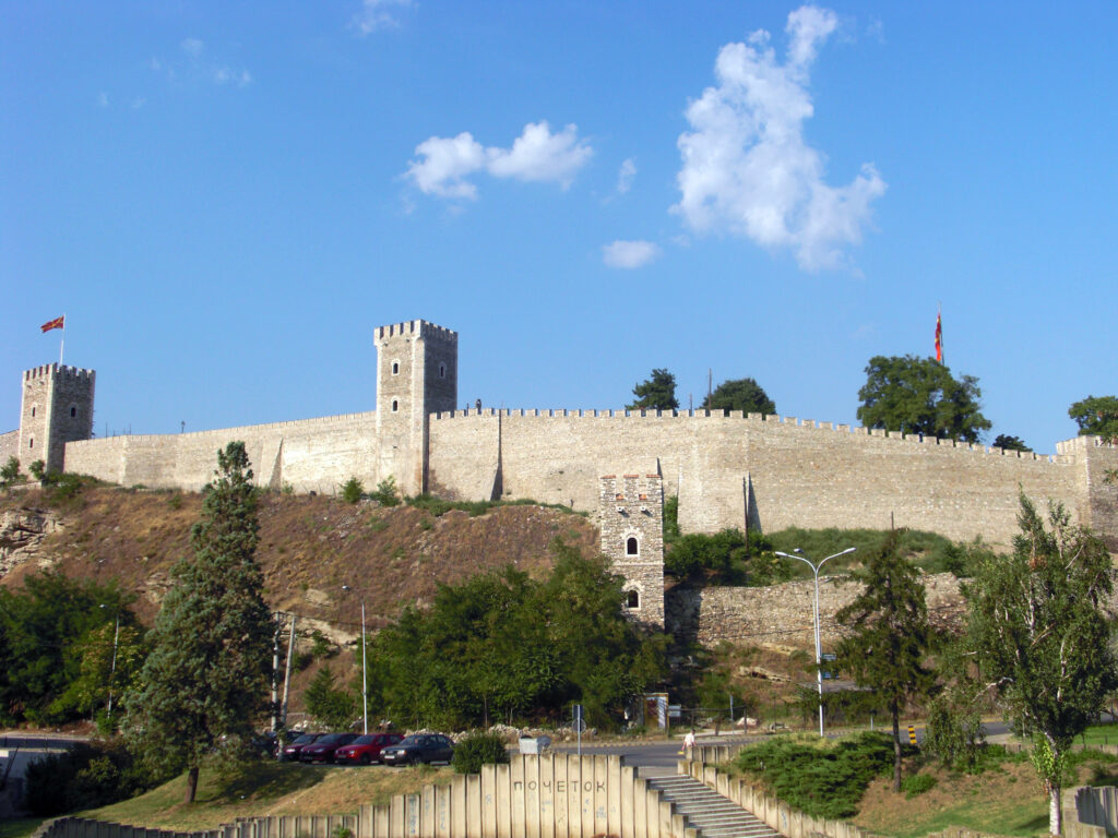 Skopje, North Macedonia — Kale Fortress in Skopje, North Macedonia