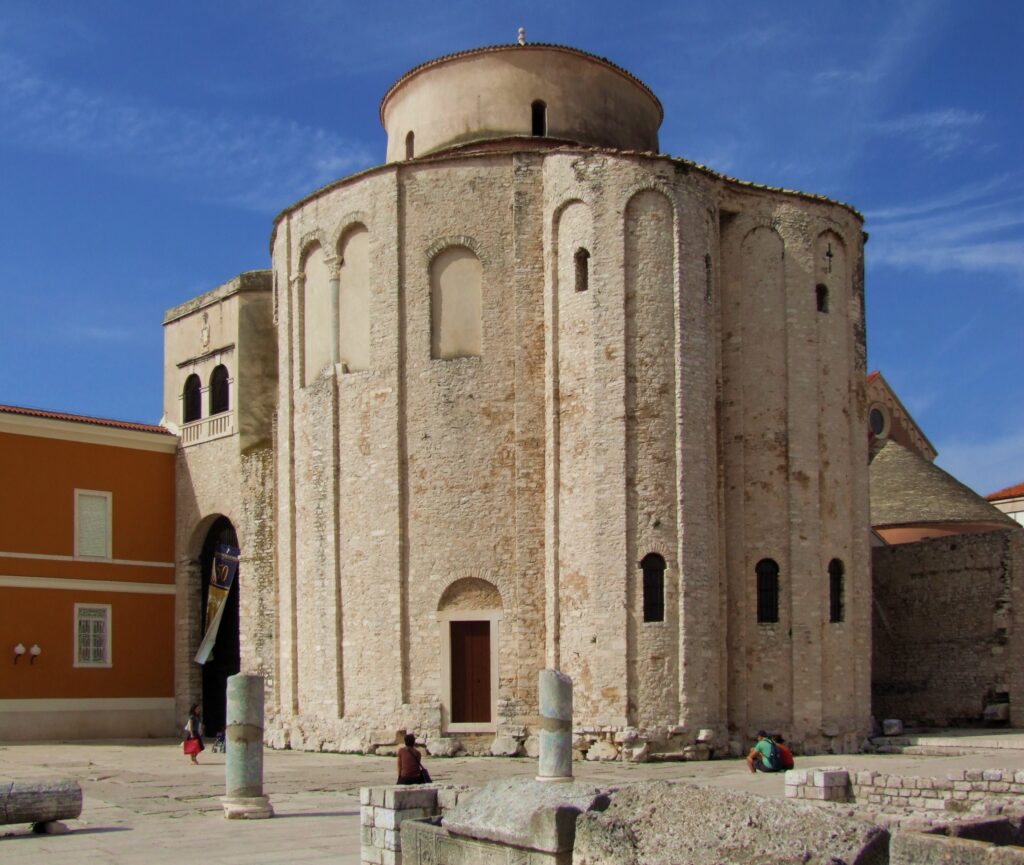 Zadar, Croatia — Church of St. Donatus in Zadar, Croatia