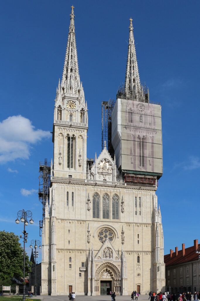 Zagreb, Croatia — Zagreb Cathedral in Zagreb, Croatia