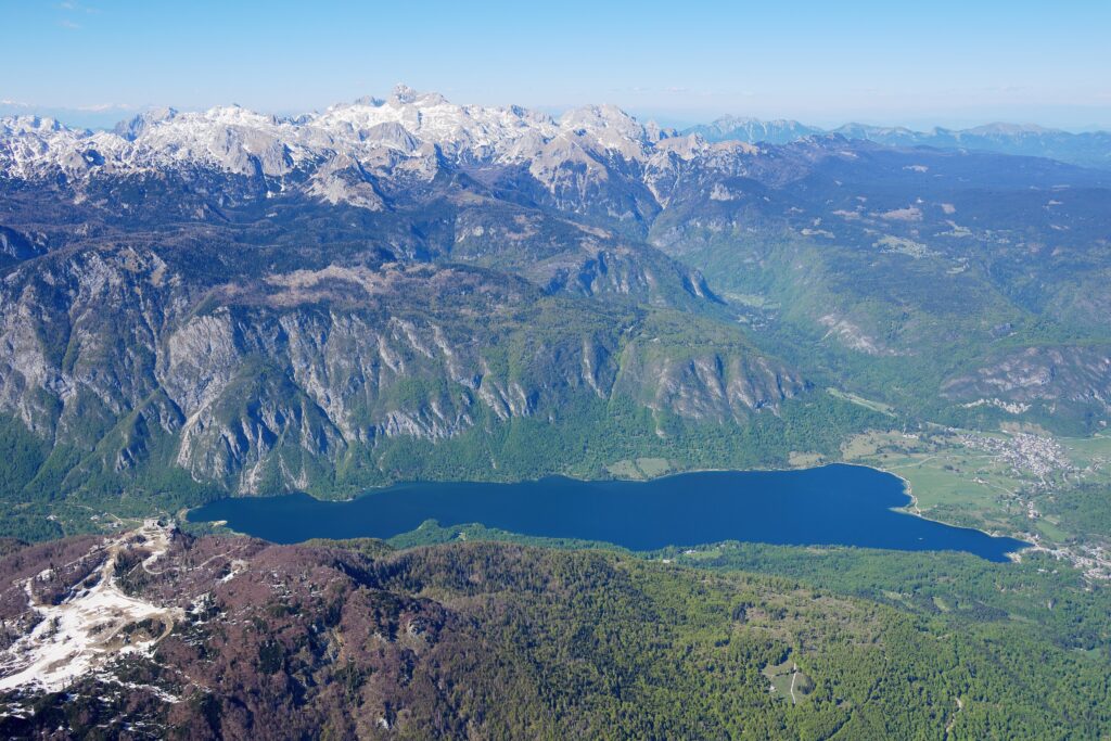 Bohinj, Slovenia — Lake Bohinj in Bohinj, Slovenia