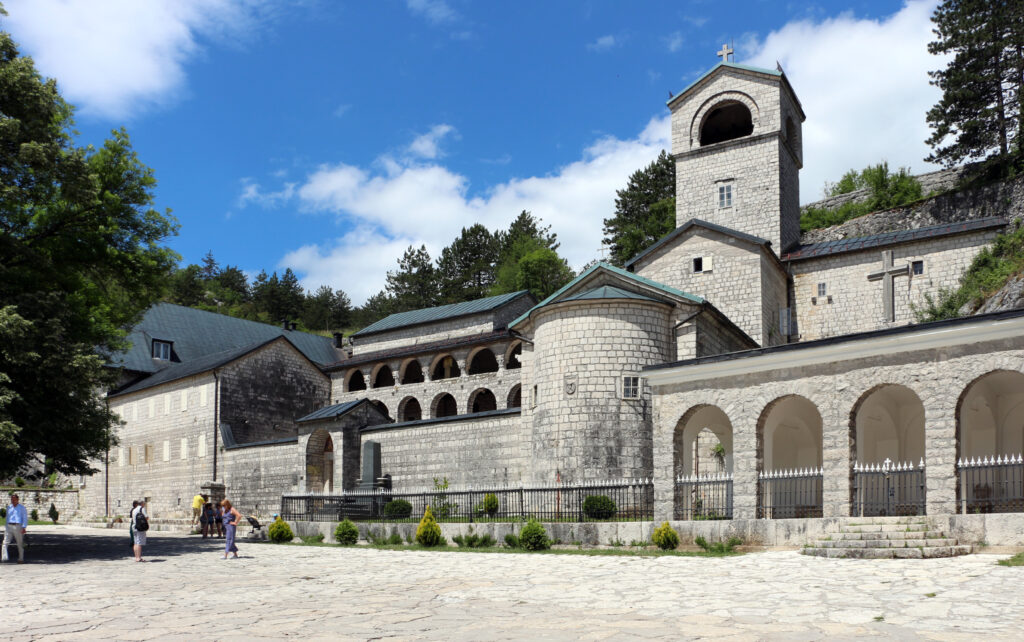Cetinje, Montenegro — Cetinje Monastery in Cetinje, Montenegro
