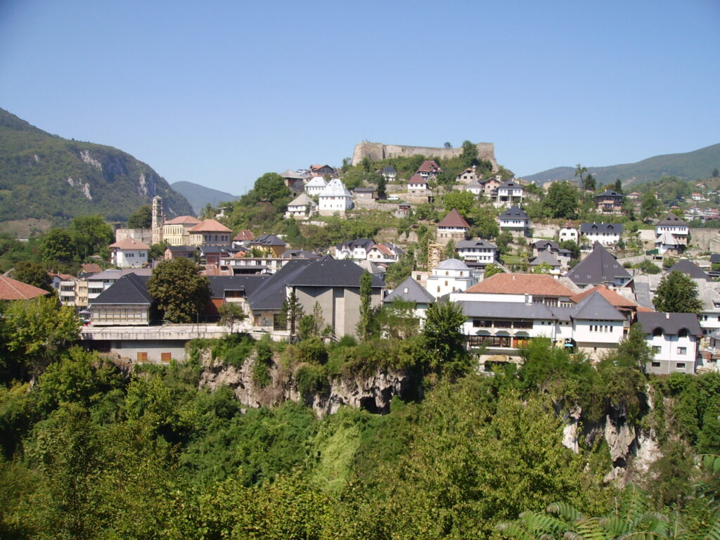 Jajce, Bosnia and Herzegovina — Jajce Fortress in Jajce, Bosnia and Herzegovina