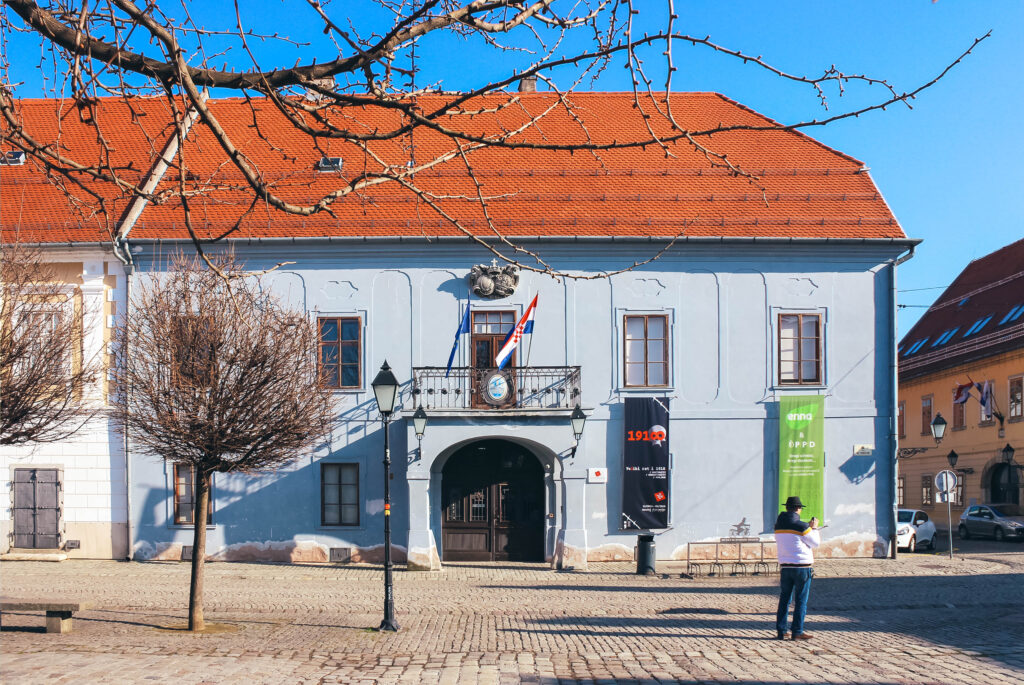 Osijek, Croatia — Museum of Slavonia in Osijek, Croatia