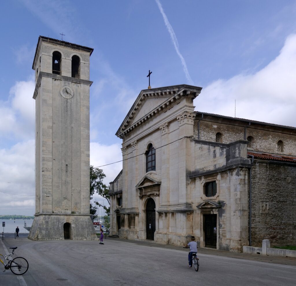 Pula, Croatia — Pula Cathedral in Pula, Croatia
