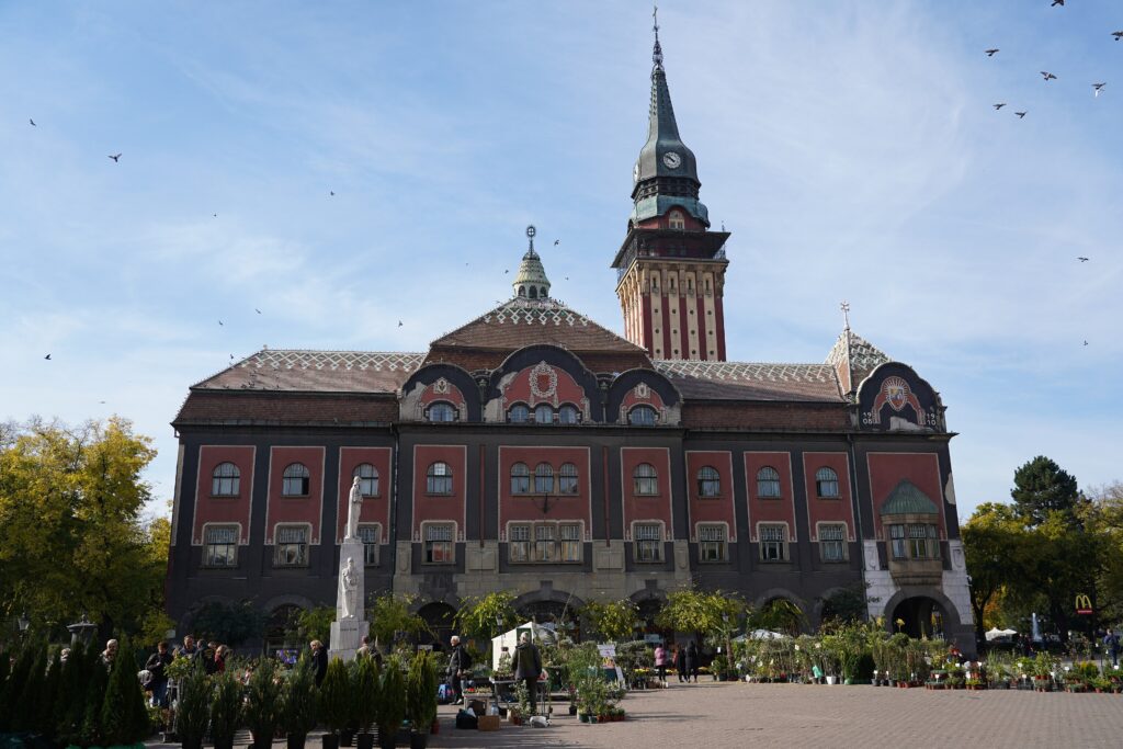 Subotica, Serbia — Subotica City Hall in Subotica, Serbia