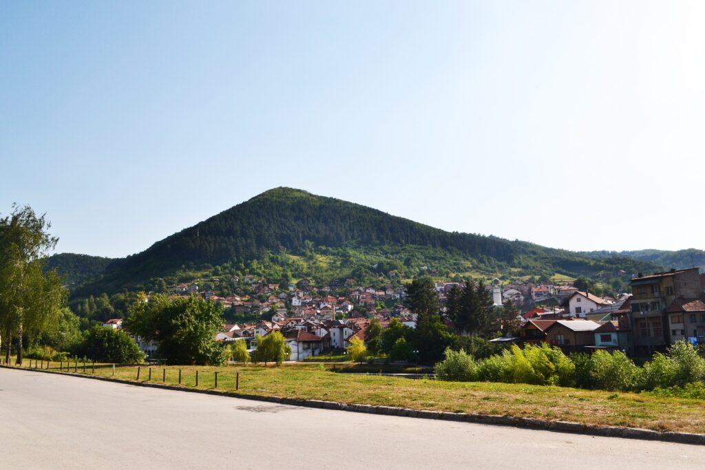 Visoko, Bosnia and Herzegovina — Visočica (hill) in Visoko, Bosnia and Herzegovina