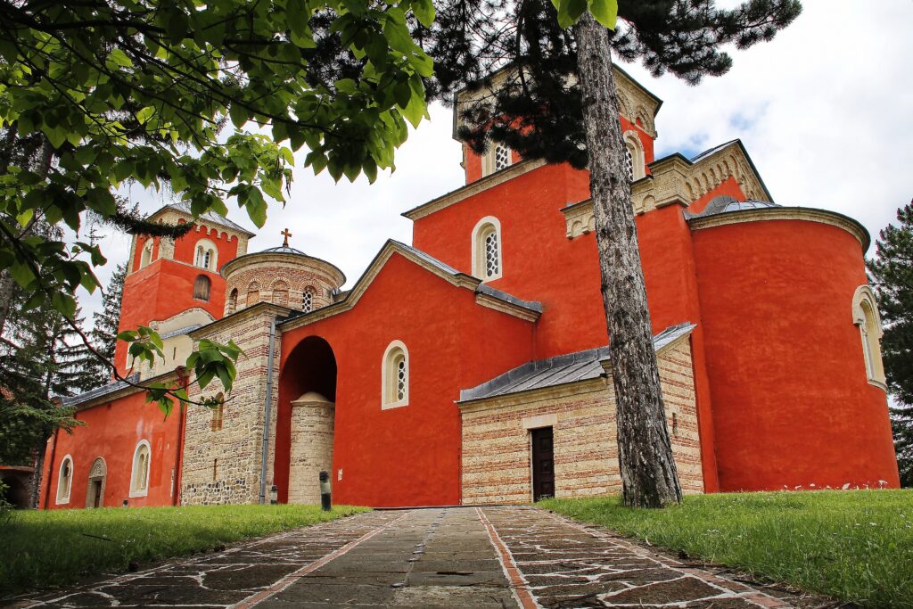 Vrnjačka Banja, Serbia — Žiča Monastery in Vrnjačka Banja, Serbia